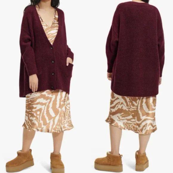 UGG Sweaters Nwt Ugg Womens Jaelyn Cardigan Fig Xl Poshmark
